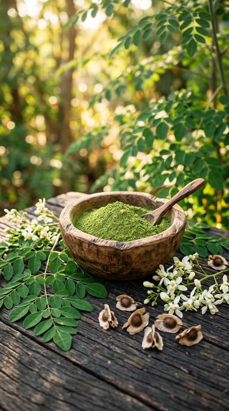 Moringa as part of a healthy lifestyle